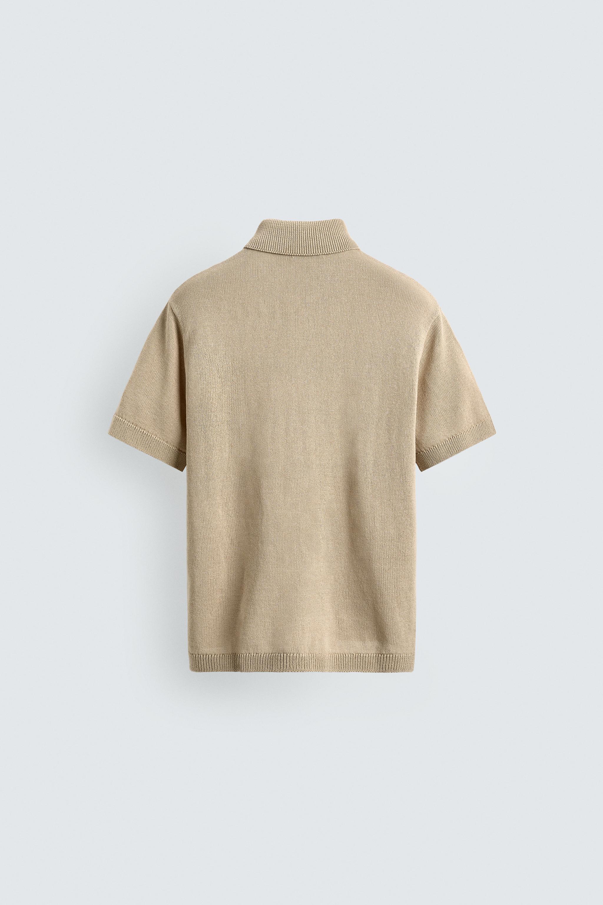 RELAXED FIT KNIT SHIRT